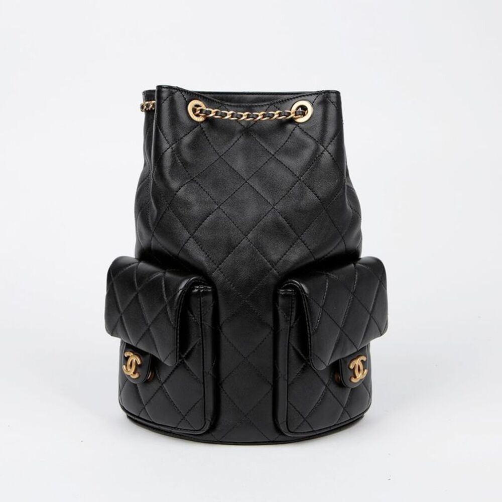 Cc Logo Two-pocket Backpack